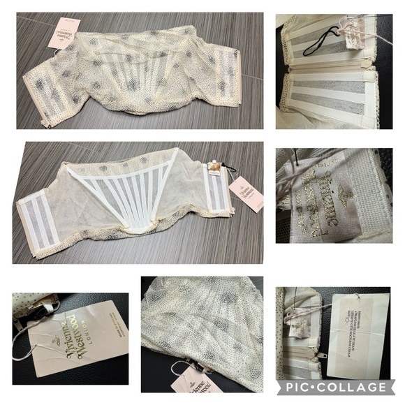 Rare Vivienne Westwood corset crop top Vintage Gold Label - Picture 16 of 16